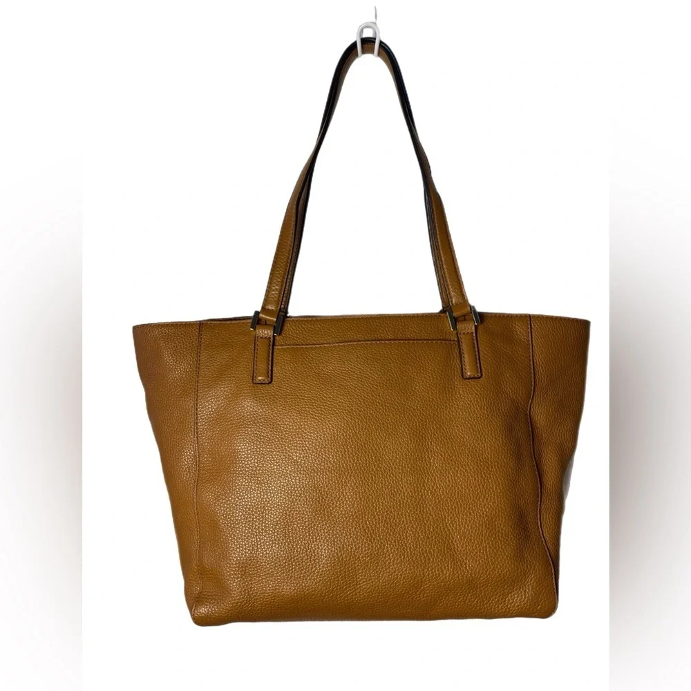 Michael Kors Large Camel Colored Pebbled Leather Tote